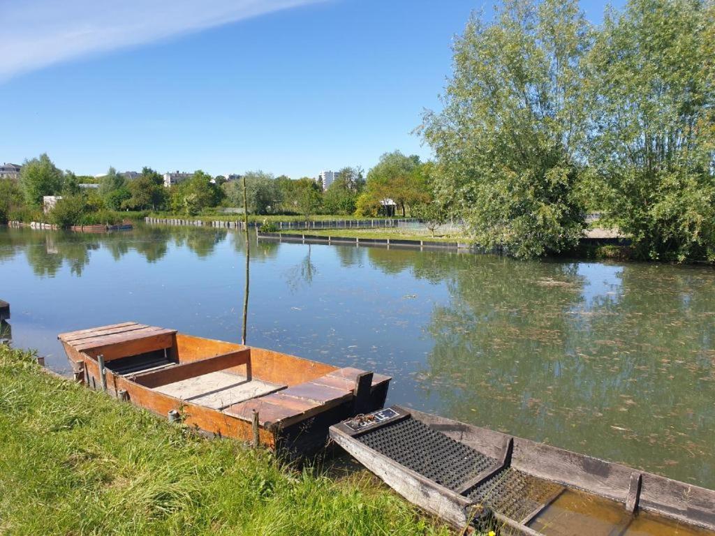 Studio Cerf, Quartier Marais, Terrasse Rez De Chausse, Jardin Accessible, Matelas Confortable Bourges Exterior foto